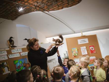 Wizyta dzieci z Przedszkola Publicznego w Strumieniu